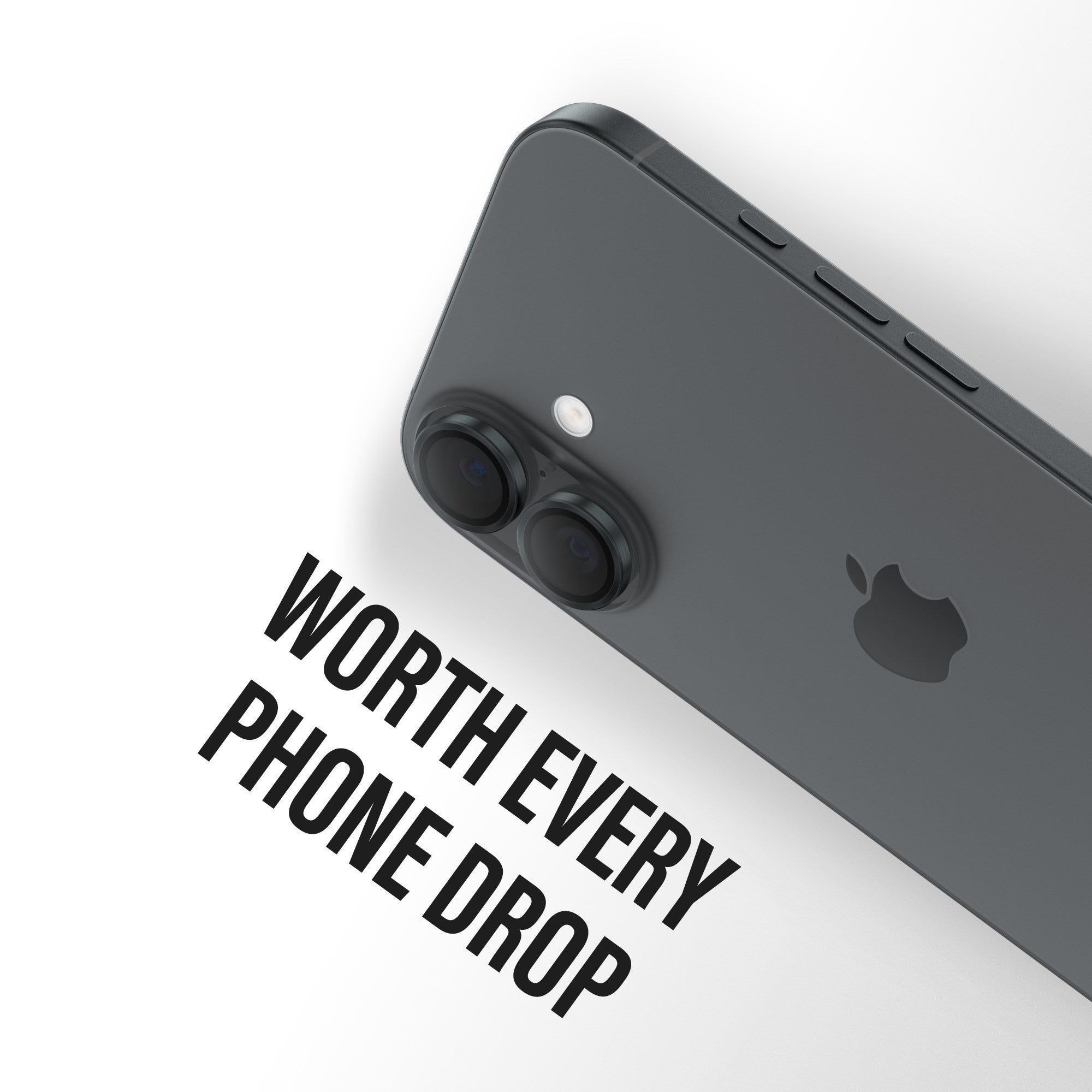 PanzerGlass® Hoops® Camera Lens Protector Black iPhone 17 | iPhone 16 | 16 Plus